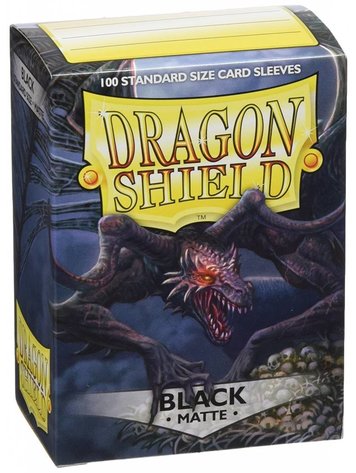 Arcane Tinmen Dragon Shields Matte: Black