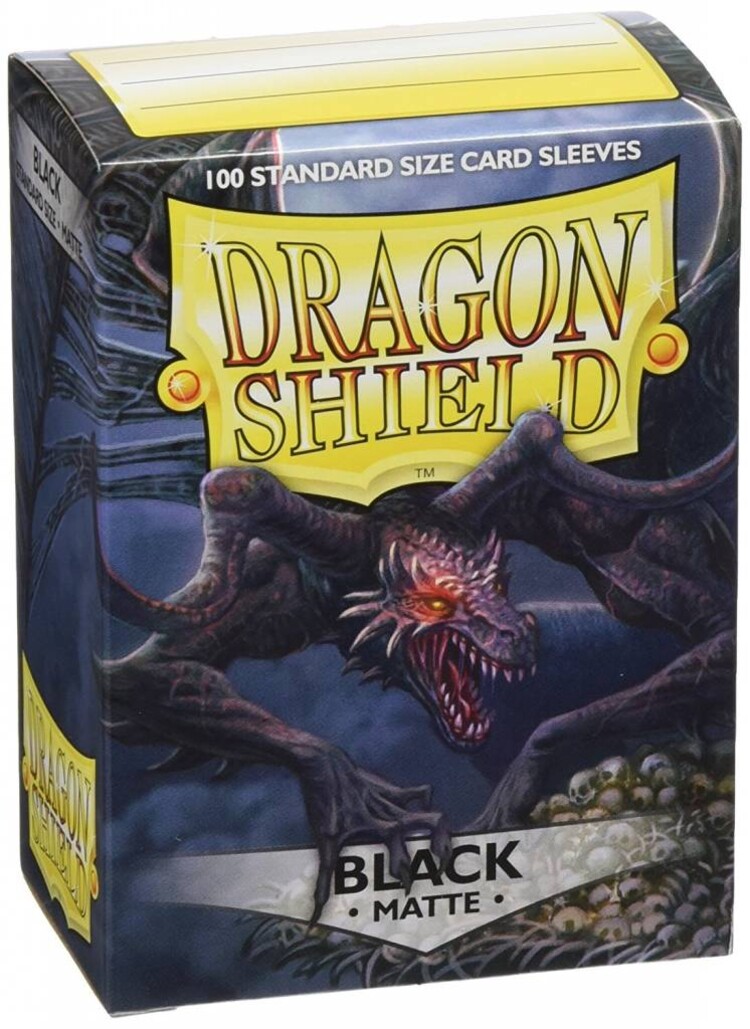 Arcane Tinmen Dragon Shields Matte: Black
