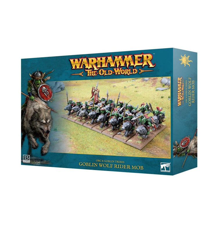 Warhammer Old World: Orc & Goblin Tribes: Goblin Wold Rider Mob