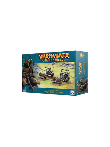 Warhammer Old World: Orc & Goblin Tribes: Orc Boar Chariots