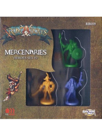 CMON Rum & Bones: Mercenaries Hero Set #2