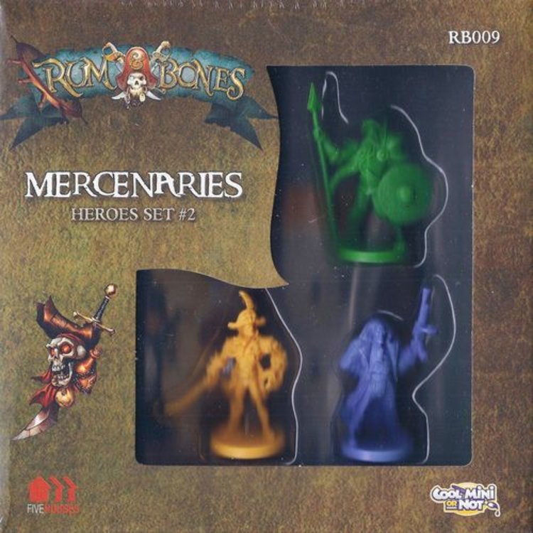 CMON Rum & Bones: Mercenaries Hero Set #2