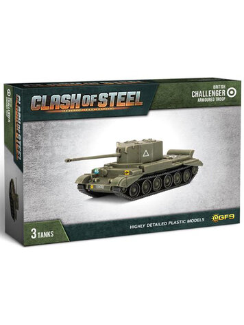Gale Force Nine Clash of Steel: British Challenger Armoured Troop