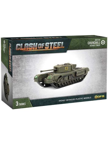 Gale Force Nine Clash of Steel: British Churchill Assault Troop