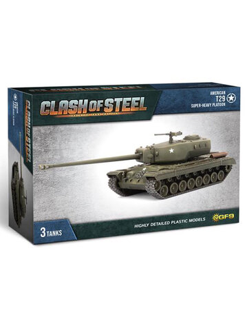 Gale Force Nine Clash of Steel: American T29 Super-Heavy Platoon