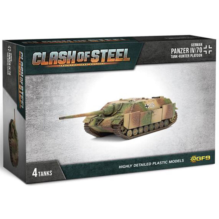 Gale Force Nine Clash of Steel: German Panzer IV/70 Tank-Hunter Platoon