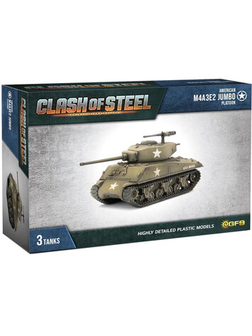 Gale Force Nine Clash of Steel: American M4A3E2 Jumbo Platoon