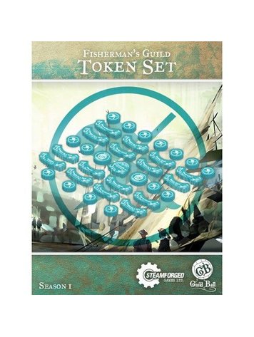 Steamforged GuildBall: Fisherman's Guild Token Set