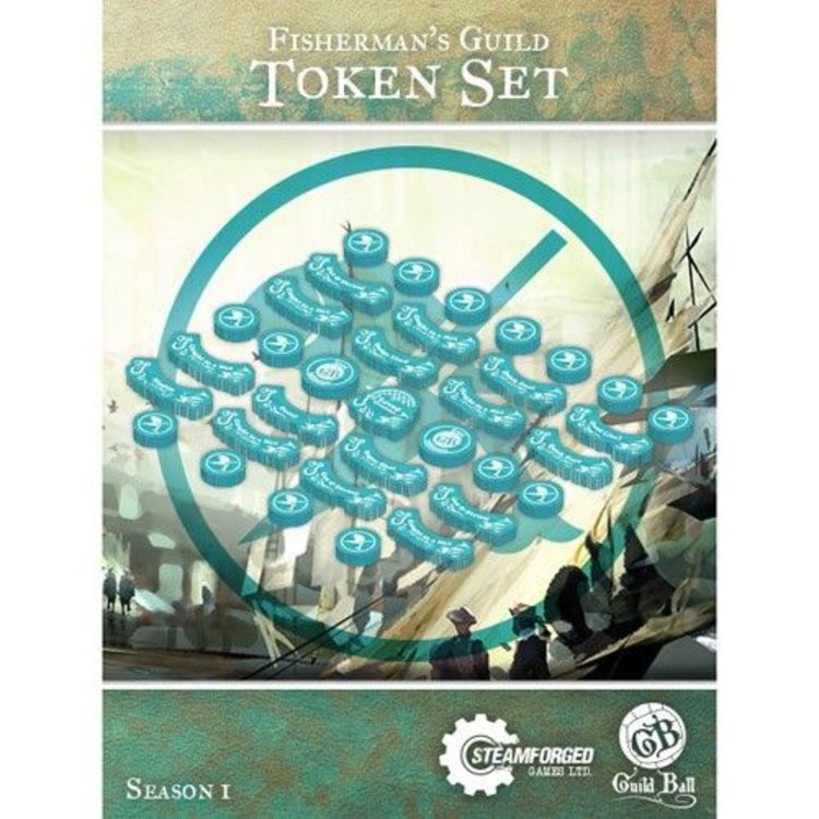 Steamforged GuildBall: Fisherman's Guild Token Set