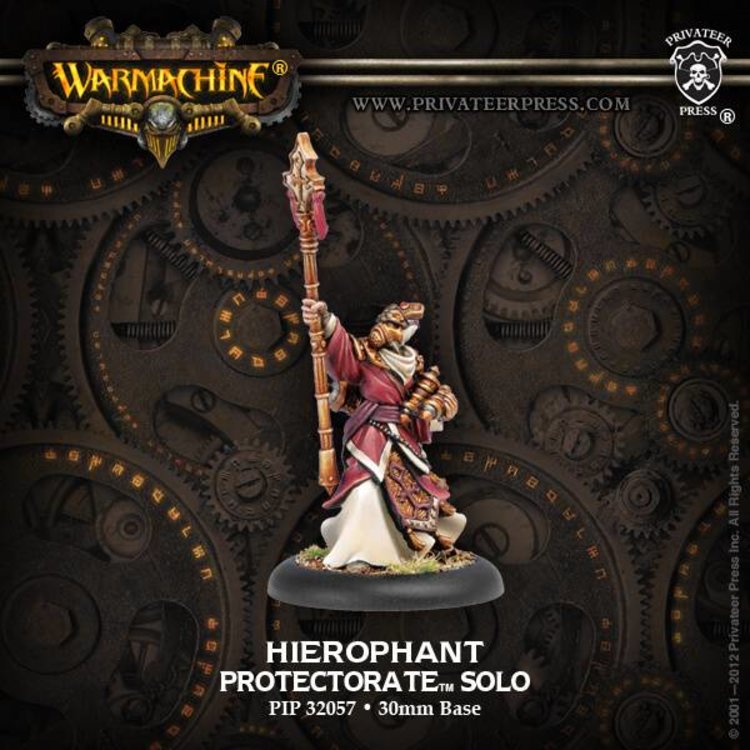 Warmachine Warmachine: The Protectorate of Menoth Hierophant Solo