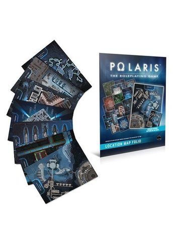 Black Book Editions Polaris RPG: location map folio