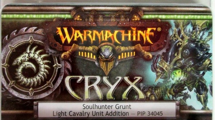 Warmachine Soulhunter Grunt light Cavalry Unit addition