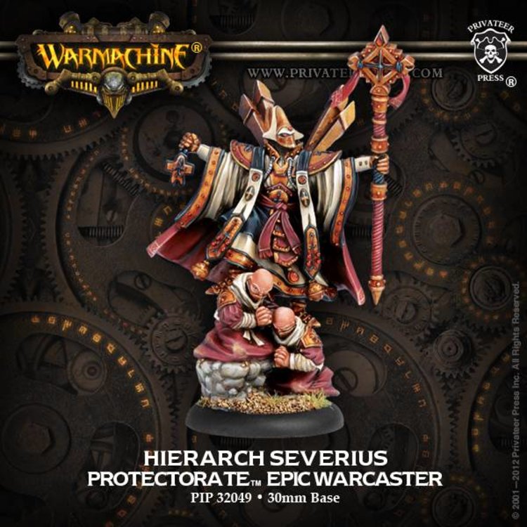 Warmachine Warmachine: The Protectorate of Menoth Hierarch Severius Epic Warcaster