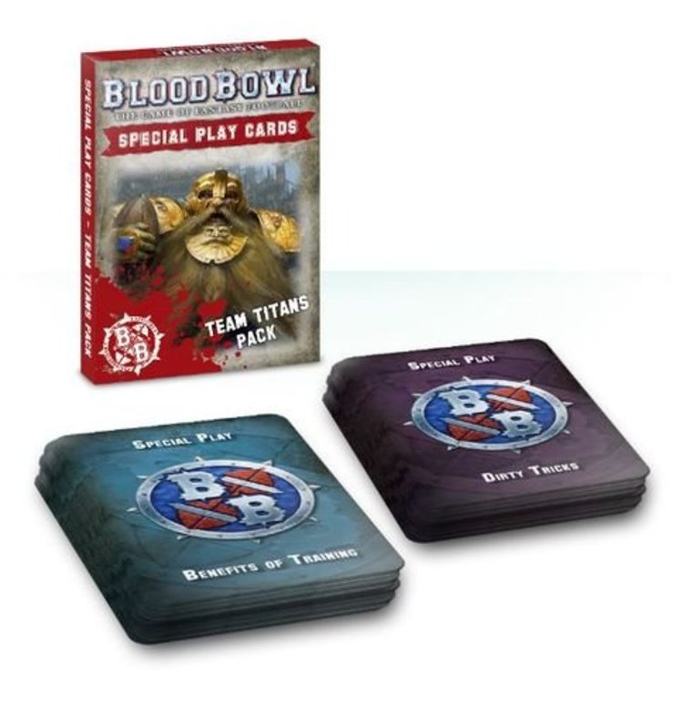 Blood Bowl Special PlayCards Team Titans Pack