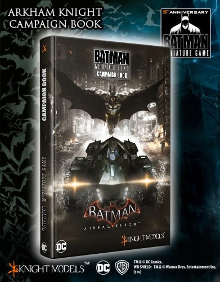 Knight Models Batman Arkham Knight Campaign Book