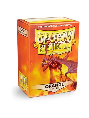 Arcane Tinmen Dragon Shields Matte: Orange