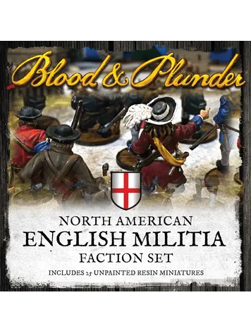 Blood & Plunder: North American English Militia Faction Set