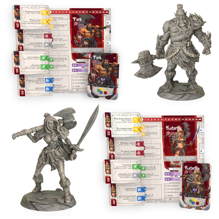 Creative Games Studio Chronicles of Drunagor: Desert of Hellscar expansion