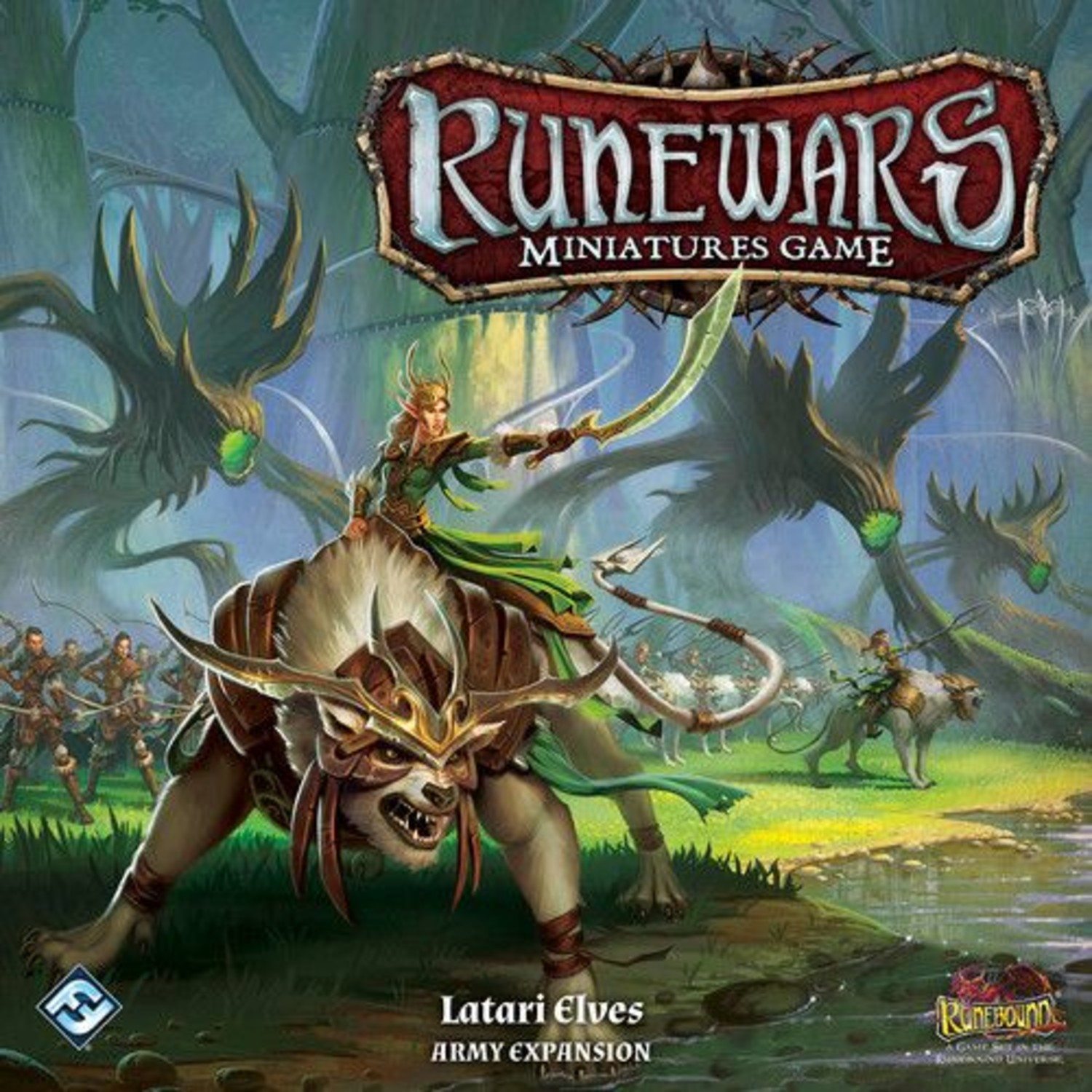 Runewars – Extension Ankaur Maro (Elfes Latari) Complet Et Neuf