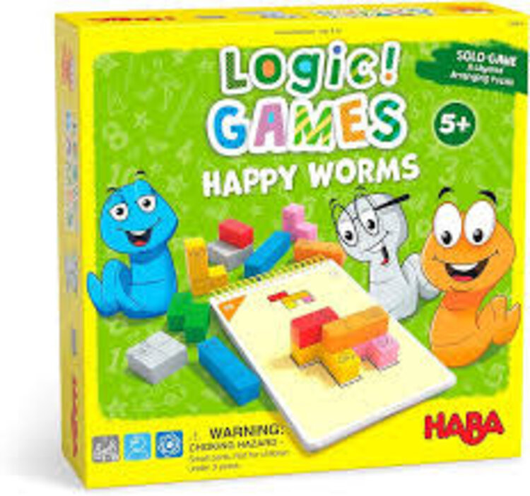 Logic Games! Happy Worms