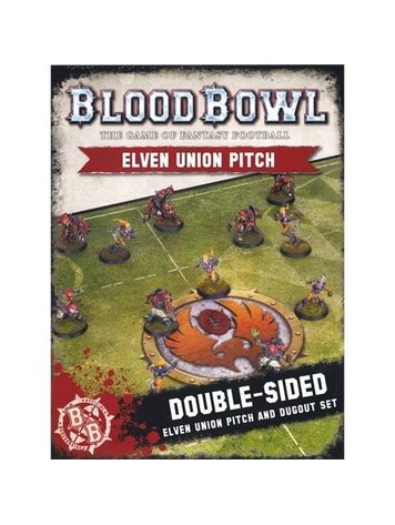 Blood Bowl: Elven Union Pitch & Dugouts