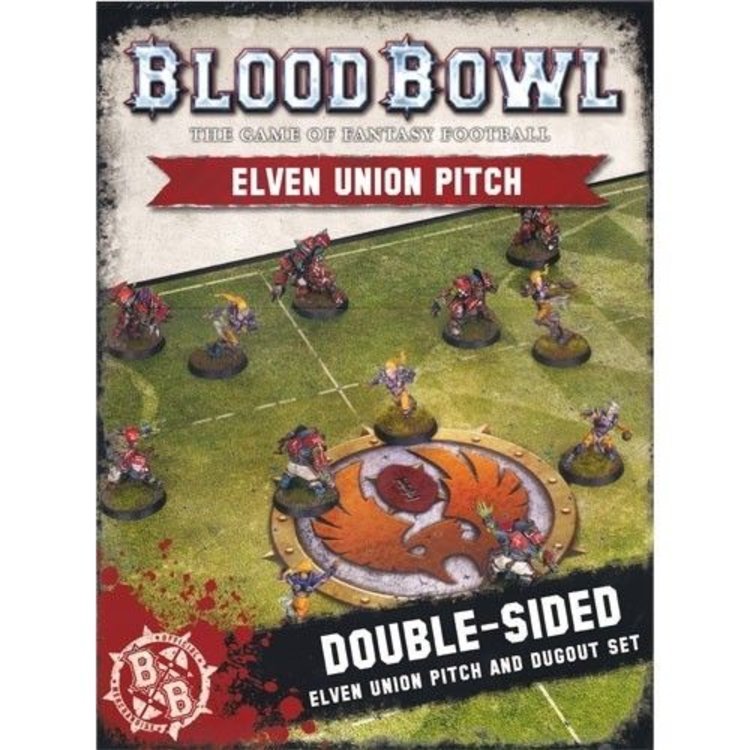 Blood Bowl: Elven Union Pitch & Dugouts