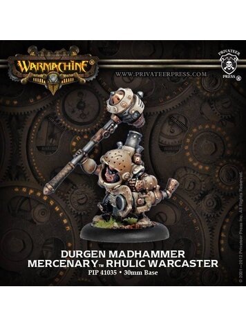 Warmachine Warmachine: Mercenaries Durgen Madhammer Rhulic Warcaster