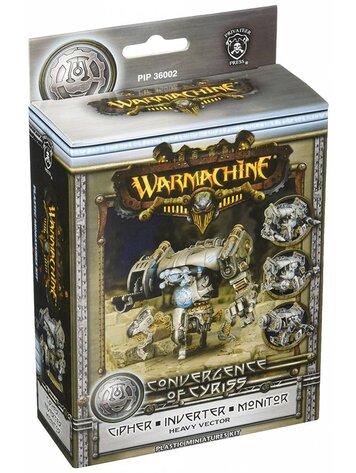 Warmachine: Convergence of Cyriss Cipher/Inverter/Monitor Heavy Vector (Plastic)