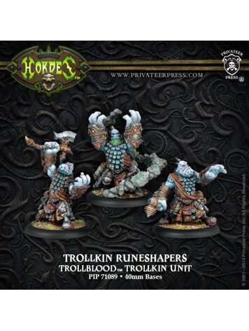 Hordes: Trollblood Trollkin Trollkin Runeshapers (3) Unit (Plastic)