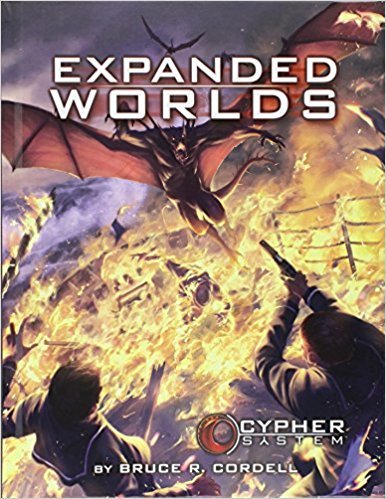 Monte cook Expanded Worlds RPG Cypher system