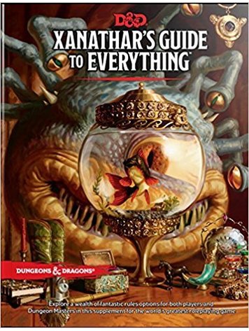 Wizards of the Coast D&D RPG Book: Xanathar’s Guide to Everything