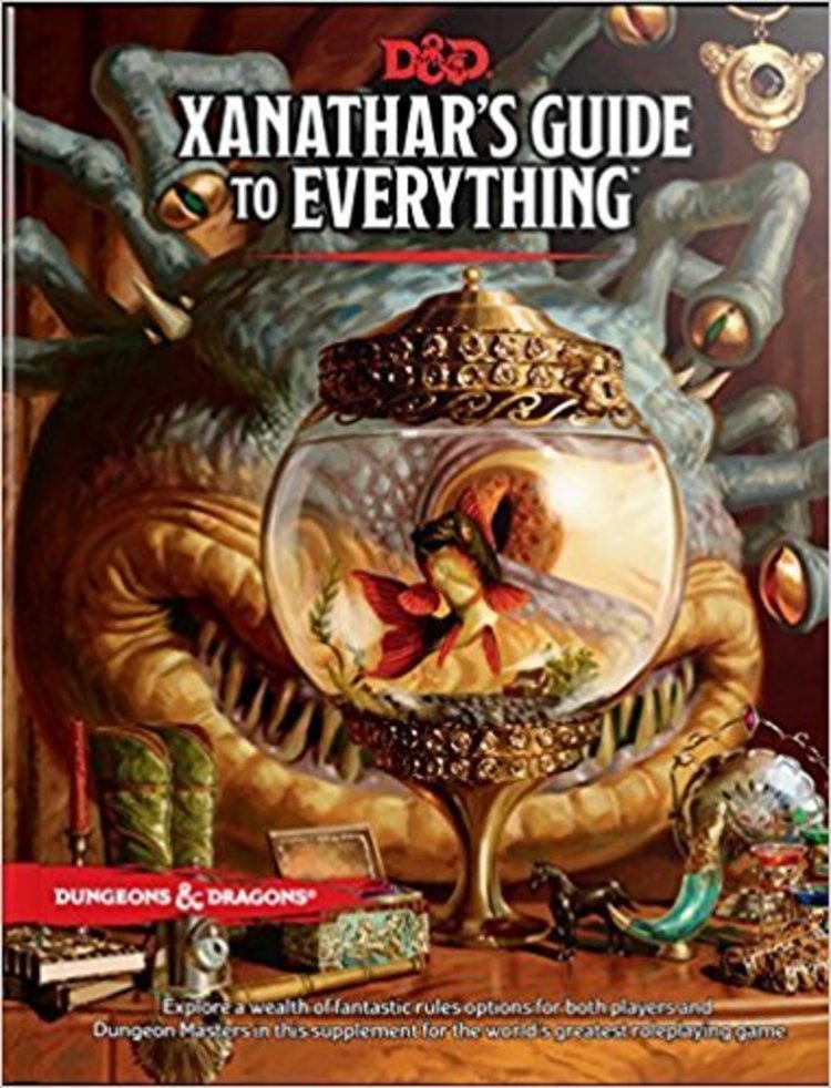 Wizards of the Coast D&D RPG Book: Xanathar’s Guide to Everything