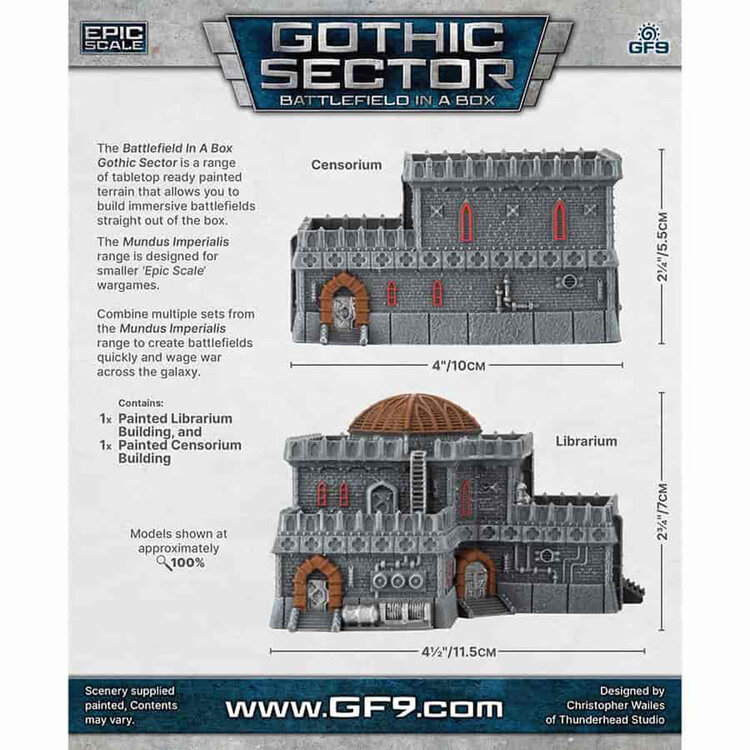 Battlefield in a Box Gothic Sector: Librarium & Censorium