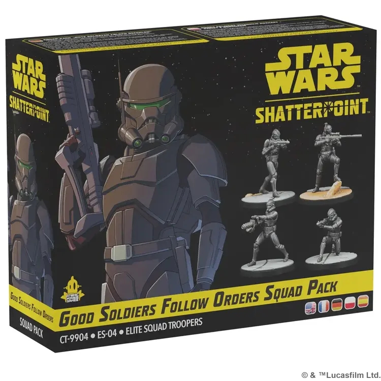 Atomic Mass Games Shatterpoint: Good Soldiers Follow Orders Squad Pack