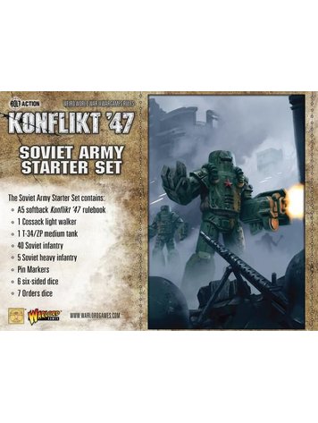 Warlord games Konflikt ‘47: Soviet- Army Starter Set
