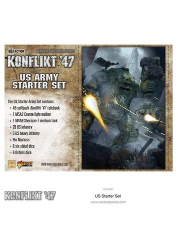 Warlord games Konflikt ‘47: US- Army Starter Set