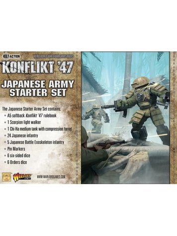 Warlord games Konflikt ‘47: Japanese- Army Starter Set