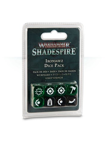 Games Workshop Warhammer Underworlds: Ironjawz Dice pack