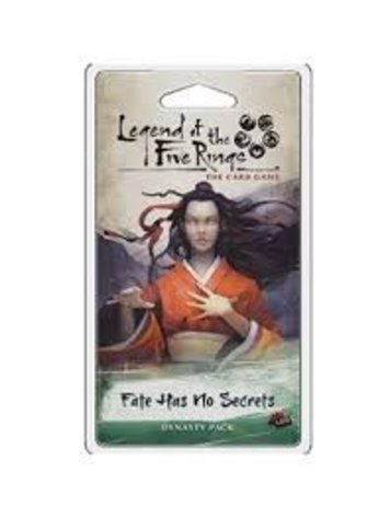 Fantasy Flight Legend of the Five Rings LCG: Fate Has No Secrets