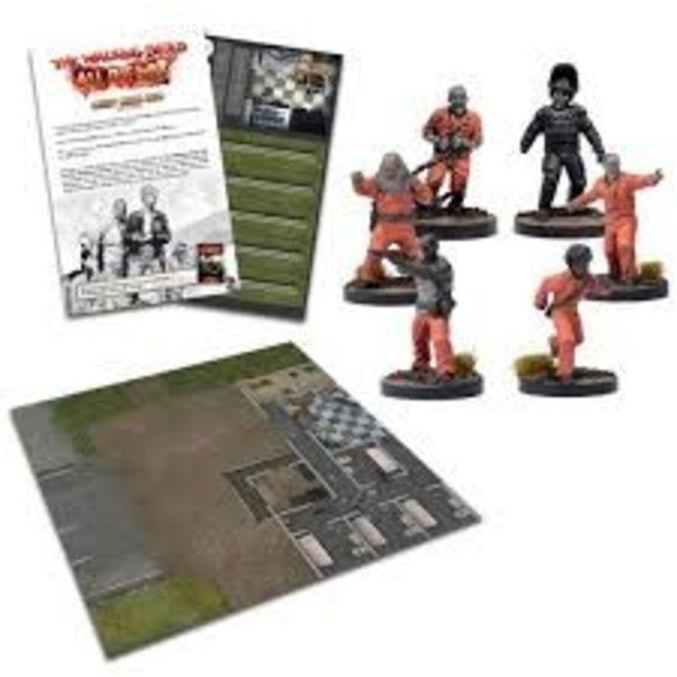 Mantic The Walking Dead All Out War: Deluxe Mat - The Prison