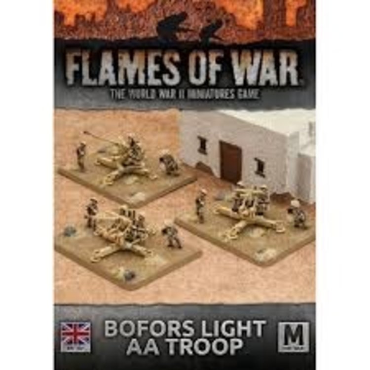 Flames of War Flames of War: British- BOFORS Light AA Troop (mid)