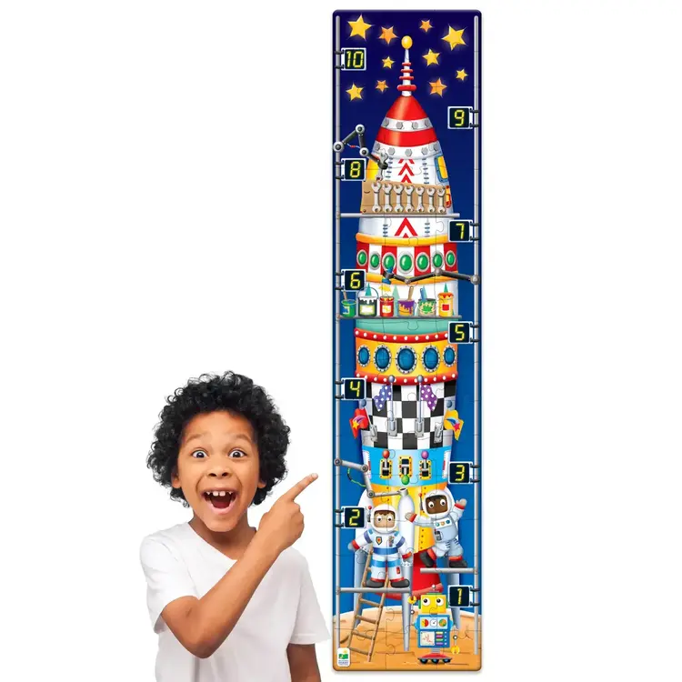 123 Rocket Ship puzzle (50 pc)