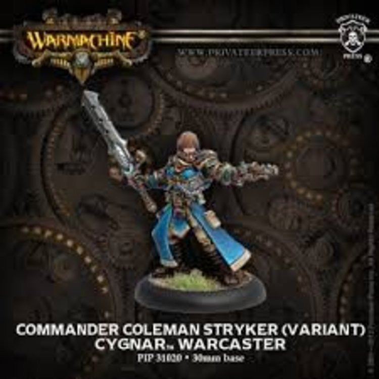 WM Cygnar Commander Coleman Stryker