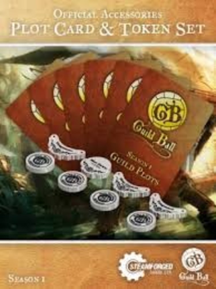 Steamforged GuildBall: Plot Cards & Tokens season 2
