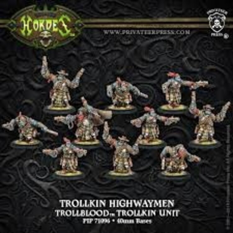 Hordes: Trollblood Trollkin Highwaymen Unit (Plastic)