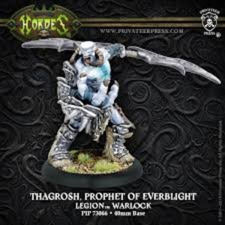 Hordes legion of everblight Thagrosh prophet of Everblight