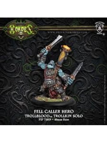 Hordes Hordes: Trollblood Fell Caller Hero Trollkin Solo