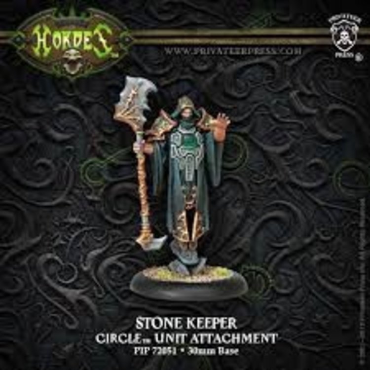 Hordes Hordes: Circle Orboros Stone Keeper Unit Attachment