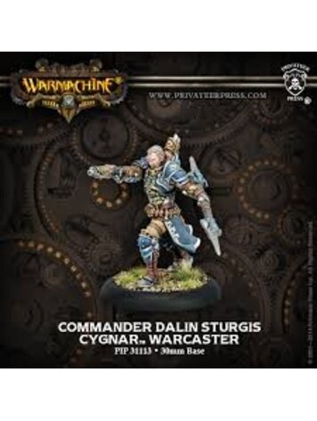 WM Cygnar Commander Dalin Sturgis