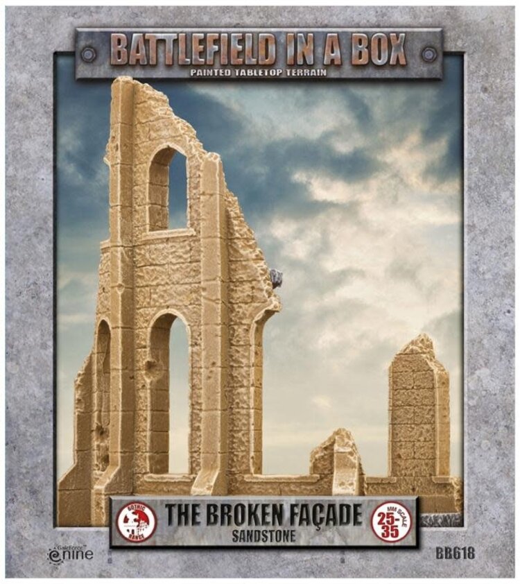Battlefield in a Box: The Broken Facade Sandstone